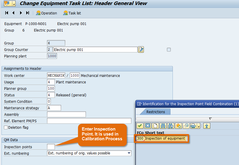 Equipment Task List In SAP PM VaibhavERP