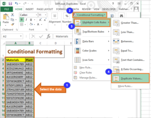 Conditional Formatting In Excel Saploud